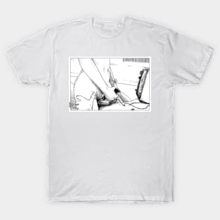 asc 443 - Le joystick (Toying with  Pong) T-Shirt